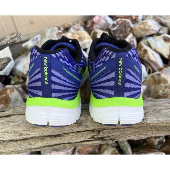 New Balance Womens Size 9.5 Purple Neon Green Cushioning Shoes‎ Sneakers W575BL1 - Picture 7 of 9